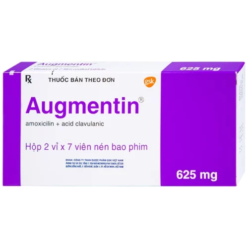 Augmentin 625mg - Amoxicilin, Acid Clavulanic