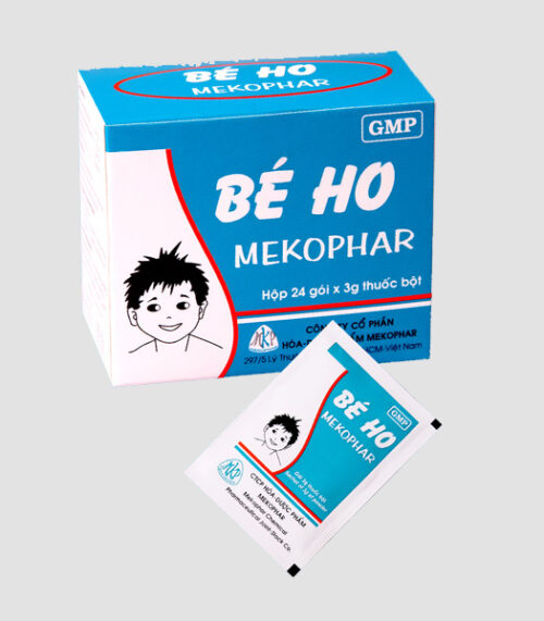 Bé ho Mekophar, Dextromethorphan, Clorpheniramin, Guaifenesin