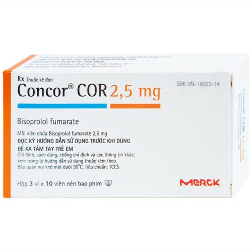 Concor 2,5mg, Bisoprolol