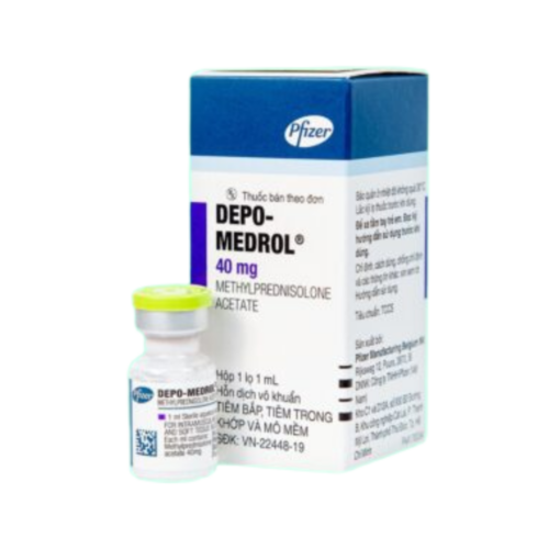 Depo-Medrol 40mg - Methylprednisolon - L1ml hỗn dịch tiêm - Pfizer Thái Lan