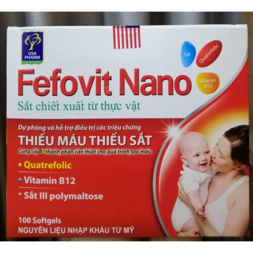 Fefovit Nano, Bổ sung Sắt