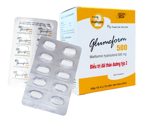 Glumeform, Metformin 500mg