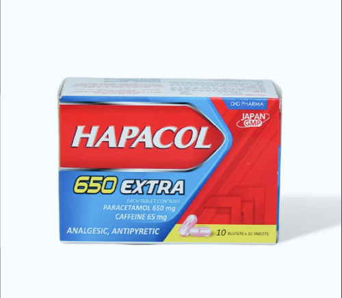 Hapacol Extra, Paracetamol, Caffeine