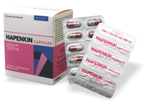 Hapenxin, Cephalexin