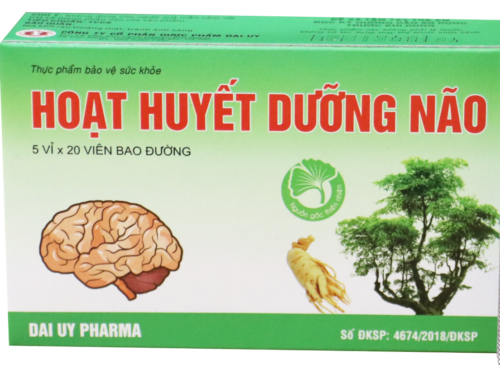 Hoạt Huyết Dưỡng Não, Đại uy