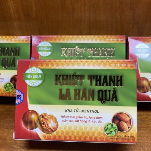 Khiết Thanh La hán quả, kha tử, menthol