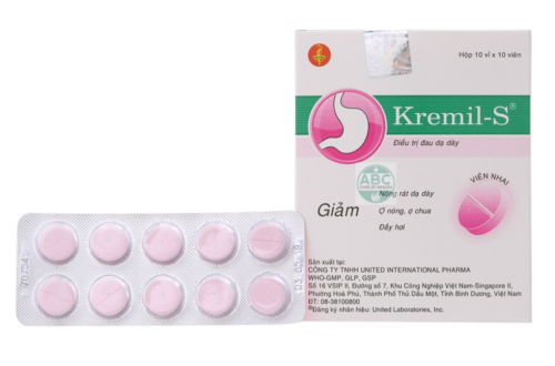 Kremil-S, Aluminum, Magnesium, Simethicone