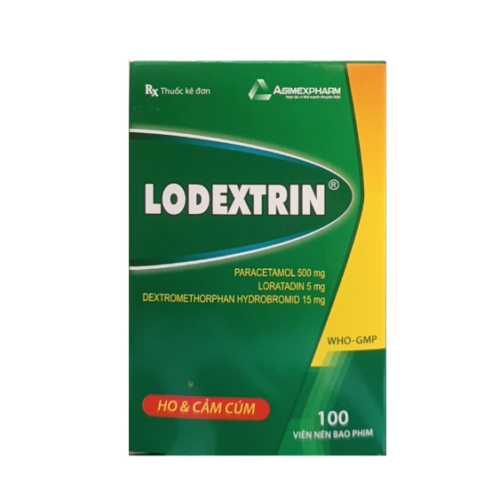 Lodextrin, Paracetamol, Loratadin, Dextromethorphan