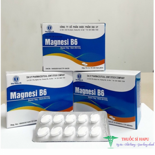 Magnesi B6, Magie B6, Đại uy