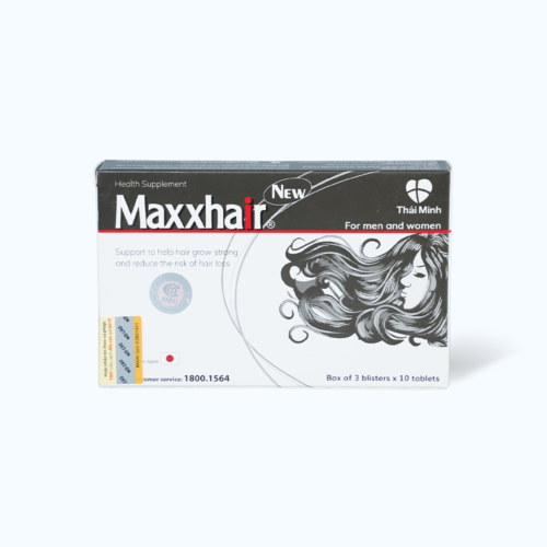 Maxxhair, giảm rụng tóc