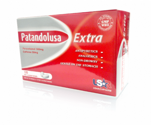 PatandolUSA Extra, Paracetamol, Caffeine