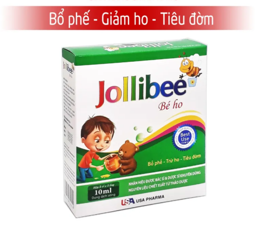 Jollibee, giảm ho, đau rát họng, khản tiếng