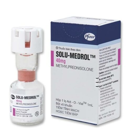 Solumedrol tiêm, Methylprednisolon