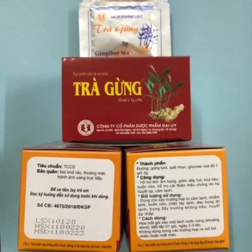 Trà Gừng, Đại uy