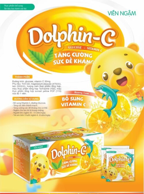 Viên Ngậm, Dolphin-C, Gluco C