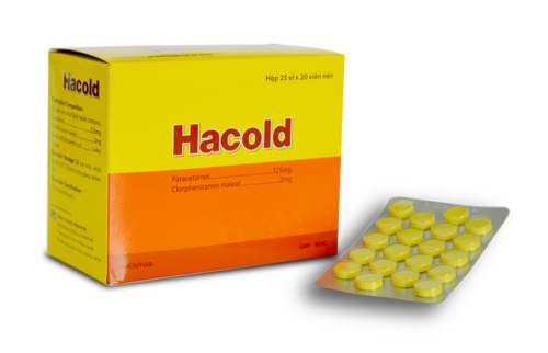 Hacold, Paracetamol, Chlorpheniramine