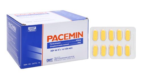 Pacemin, Paracetamol, Clorpheniramin