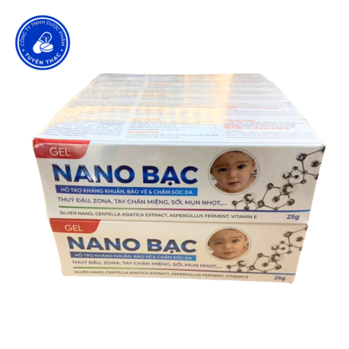 Nano Bạc, Thủy đậu, zona, tay chân miệng, sởi, mụn nhọt