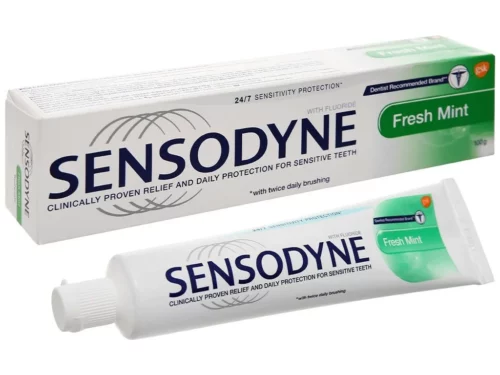 Sensodyne Fresh Mint, kem đánh răng, răng ê buốt