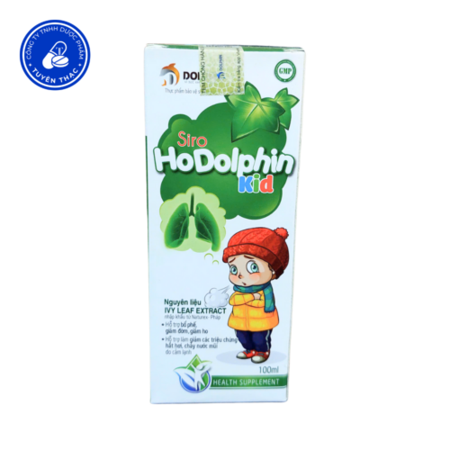 Hodolphin Kid, giảm ho, long đờm, hắt hơi, sổ mũi