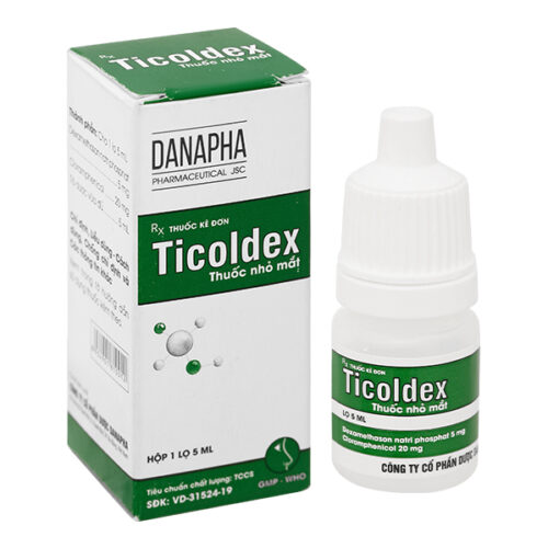 Ticoldex, Cloramphenicol, Dexamethason