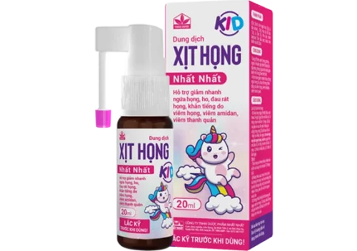 Xịt họng Nhất Nhất Kid