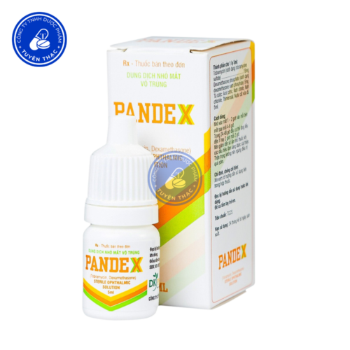 Pandex, thuốc nhỏ mắt, Tobramycin, Dexamethasone