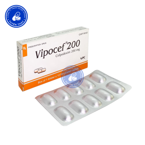 Vipocef 200, Cefpodoxim 200mg